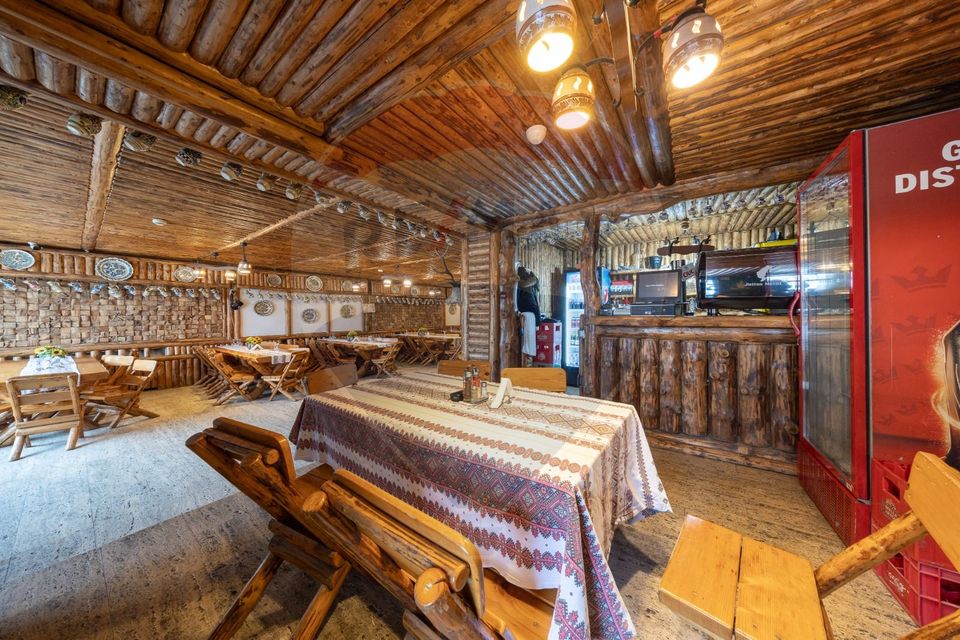 Pensiune cu restaurant și spații comerciale, central Râșnov