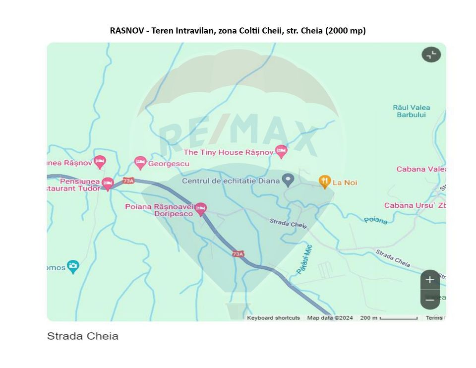 Land 2,000sqm Rasnov / Strada Cheia