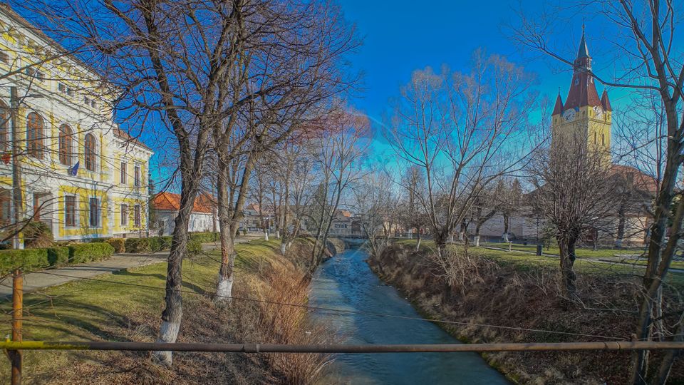 Cristian, locuinta saseasca, curte comuna