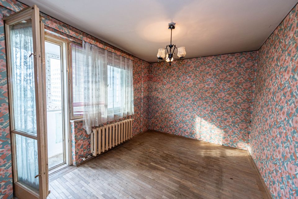 3 room apartment, for sale, Dinicu Golescu, risk-free block