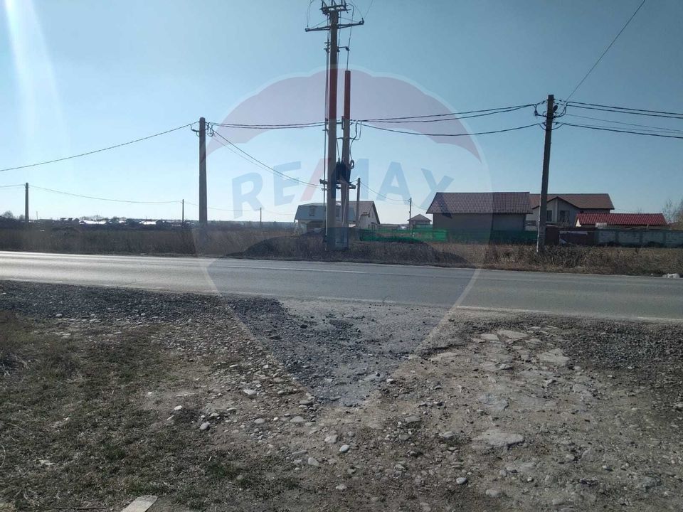 Vanzare teren 41417mp Crevedia Soseaua Bucuresti Targoviste Titi Aur