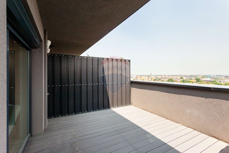 Apartament modern cu terasă, prima închiriere + loc de parcare, Adora