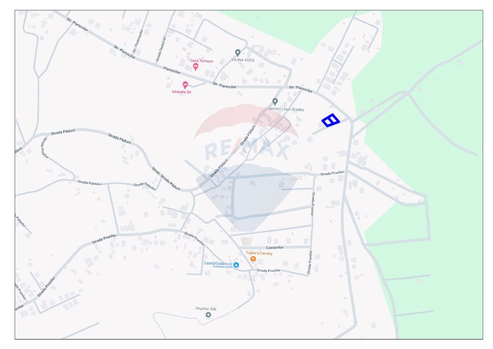 Teren intravilan de vânzare 854mp Paleu / Strada Piersicilor