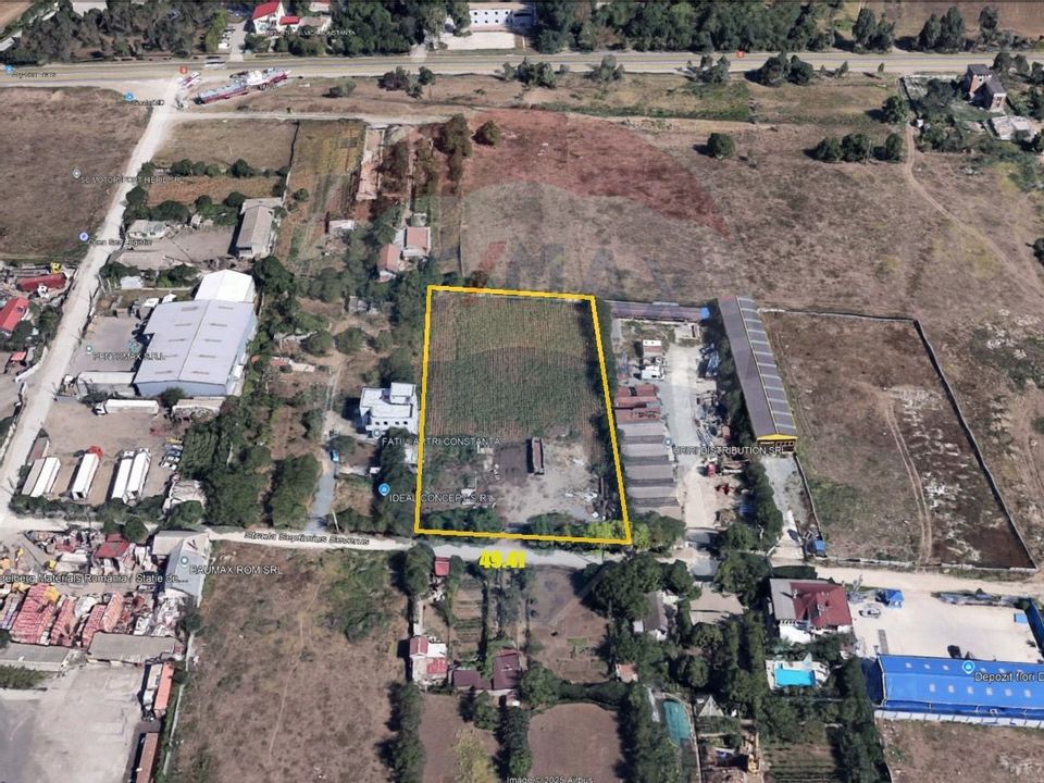 Teren  intravilan de vânzare zona Cfr Palas Constanta