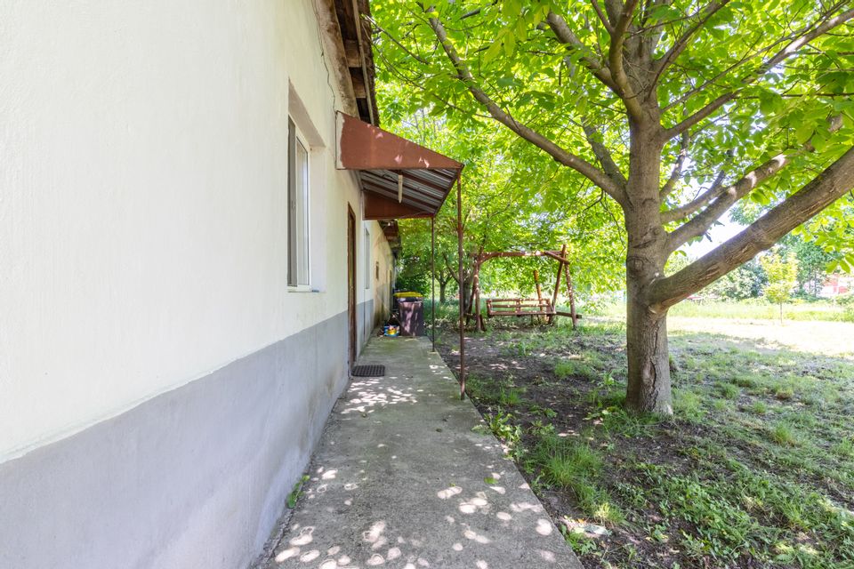 Proprietate versatilă cu casă, două hale și teren generos