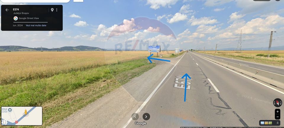 Teren de vanzare 5,000 mp Harman /  langa Stabilus