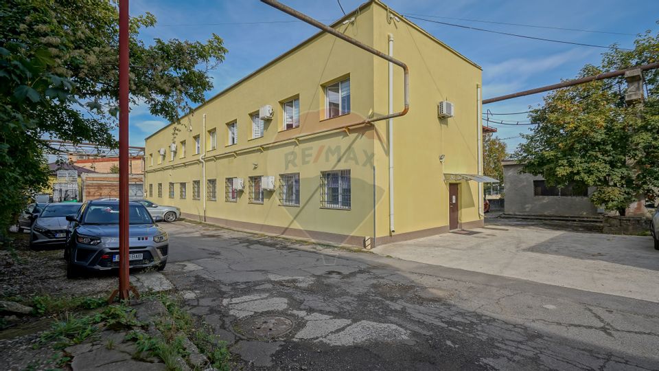 Warehouse, workshop, offices, parking lots,  industrial area, Brasov