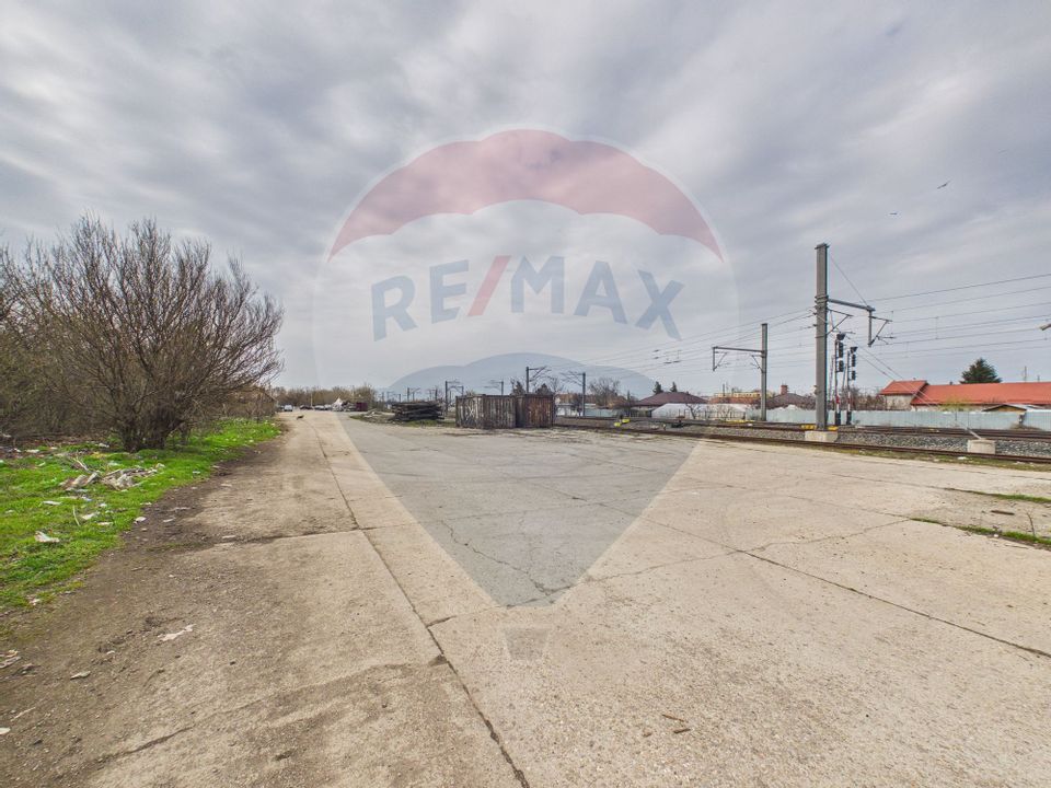 Industrial space for sale 7950sqm Lehliu Railway Station access DN3+A2