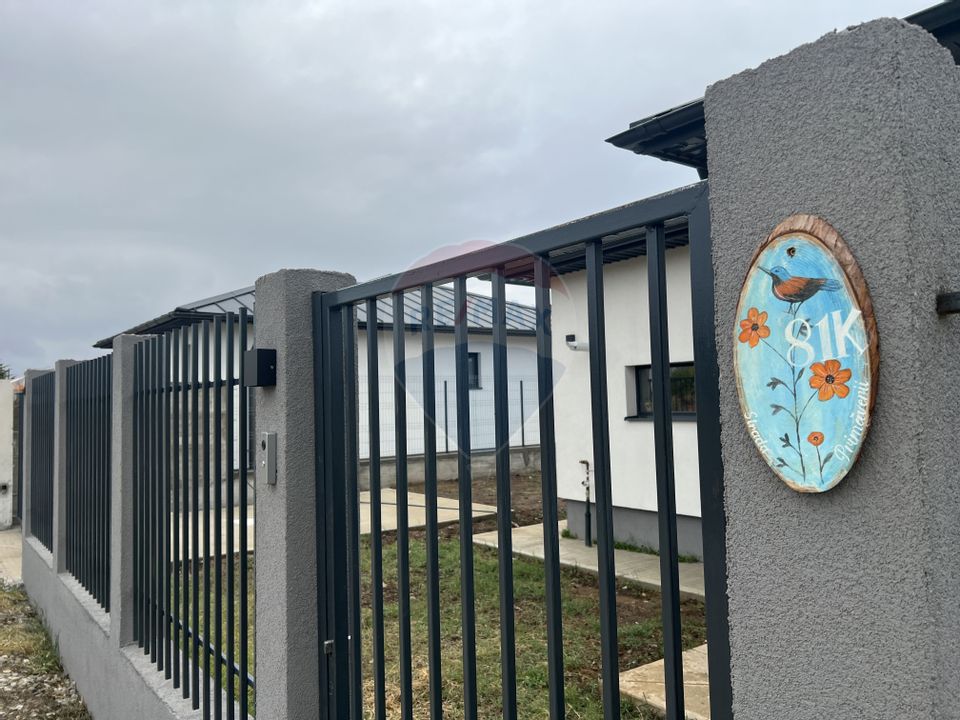 Casă nouă – construcție 2025, parter, comuna Berceni – Str. Primăverii