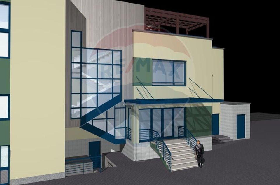 Cladire de vanzare suprafata teren 779 mp zona semicentrala 4 niveluri