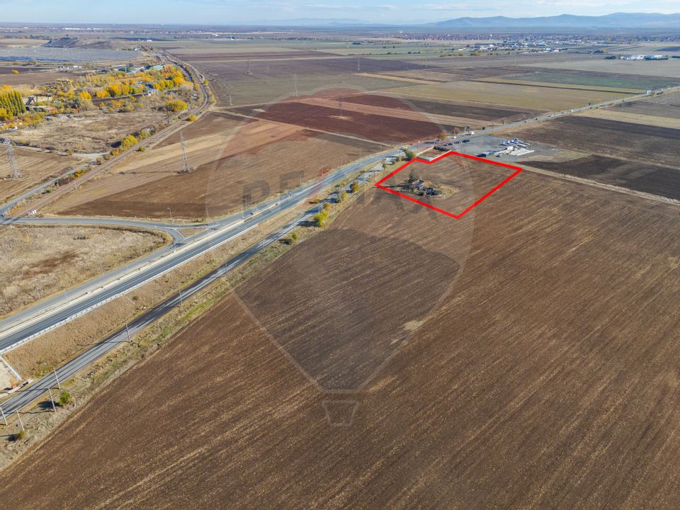 Teren intravilan 13.482 mp pe Centura Nord Arad, front 188 m