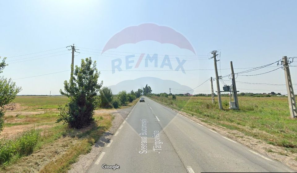 Vanzare teren 41417mp Crevedia Soseaua Bucuresti Targoviste Titi Aur