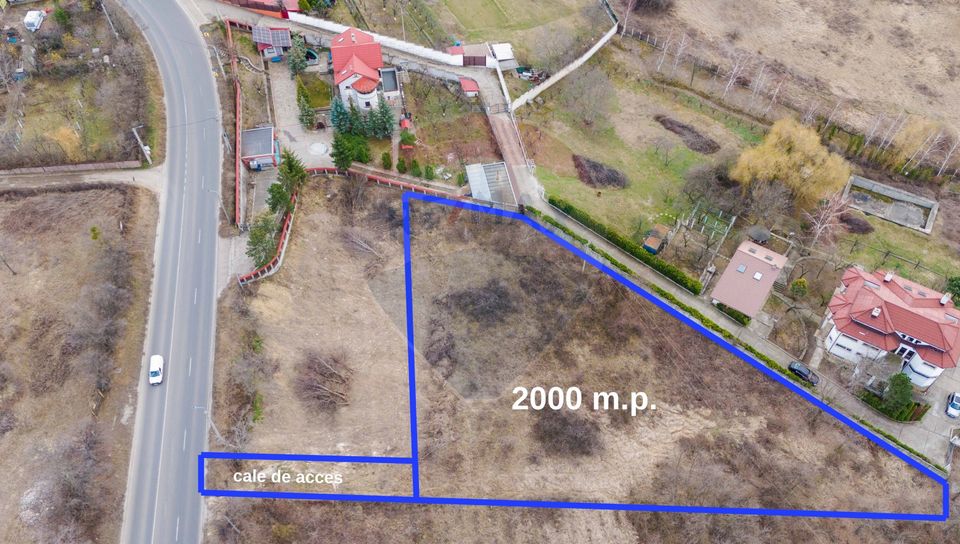 Teren 2,457 mp Iași / Șoseaua Bucium