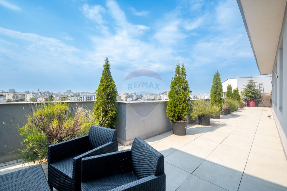 Penthouse de vanzare 360 mp totali, Global Residence - Mihai Bravu