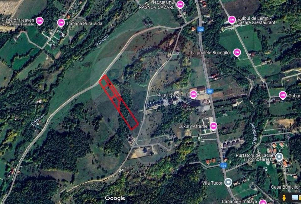 Comision 0! Teren Rasnov- Strada Valea Panicelului, 2263mp