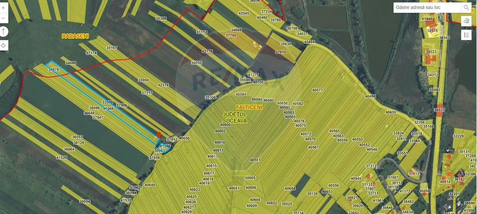 Teren extravilan 10,791mp Falticeni / Strada DJ209A, Opriseni