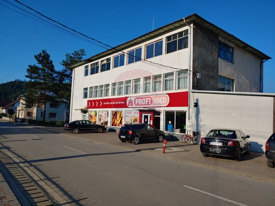 Spațiu comercial 1092 mp-Centru Stulpicani-Suceava