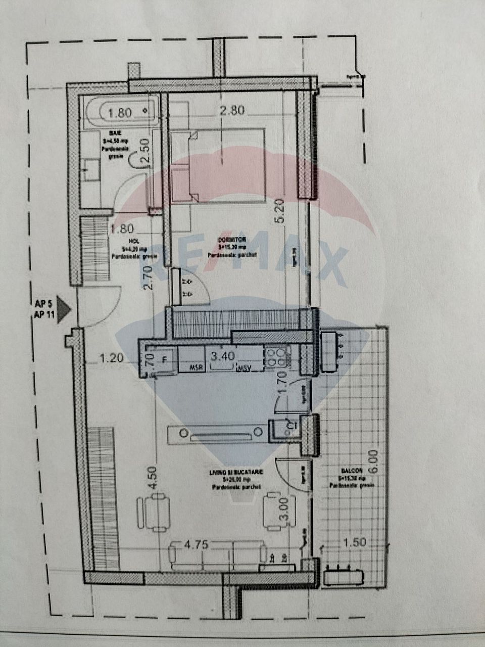2 room Apartment for rent, Eminescu area