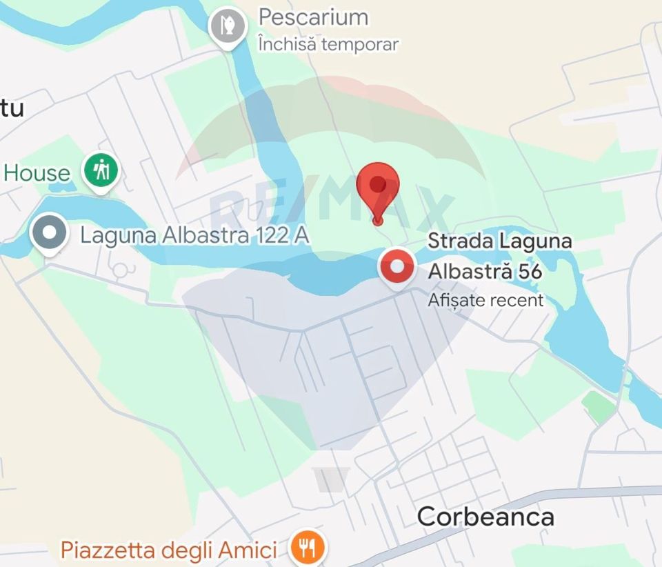 Teren intravilan 500mp, langa lac, acces drum principal - Corbeanca