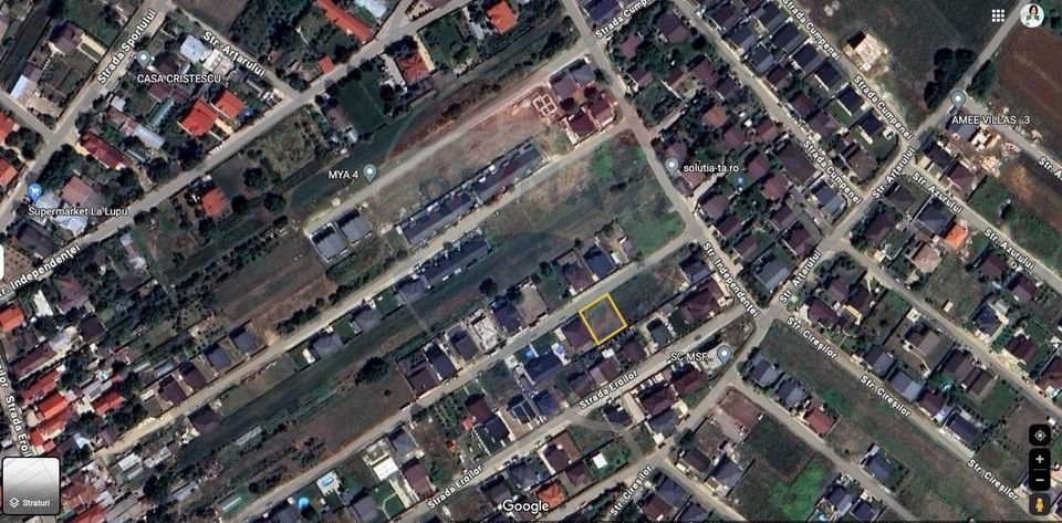 Teren intravilan 585 mp / de vanzare / Berceni / Strada Independentei