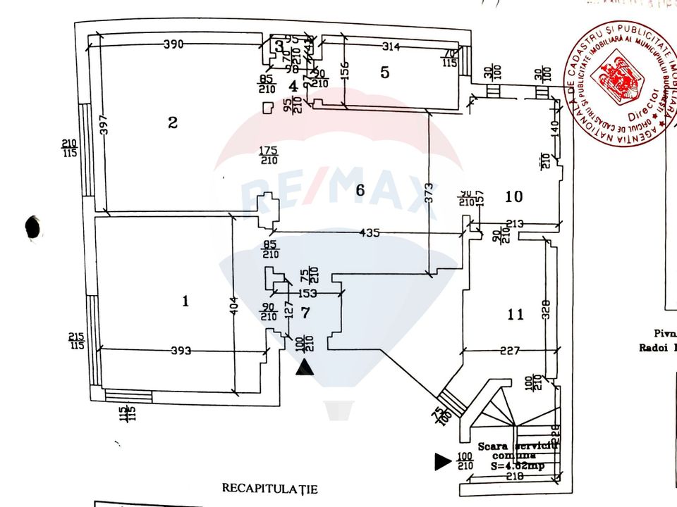 3 room Apartment for rent, Dacia area