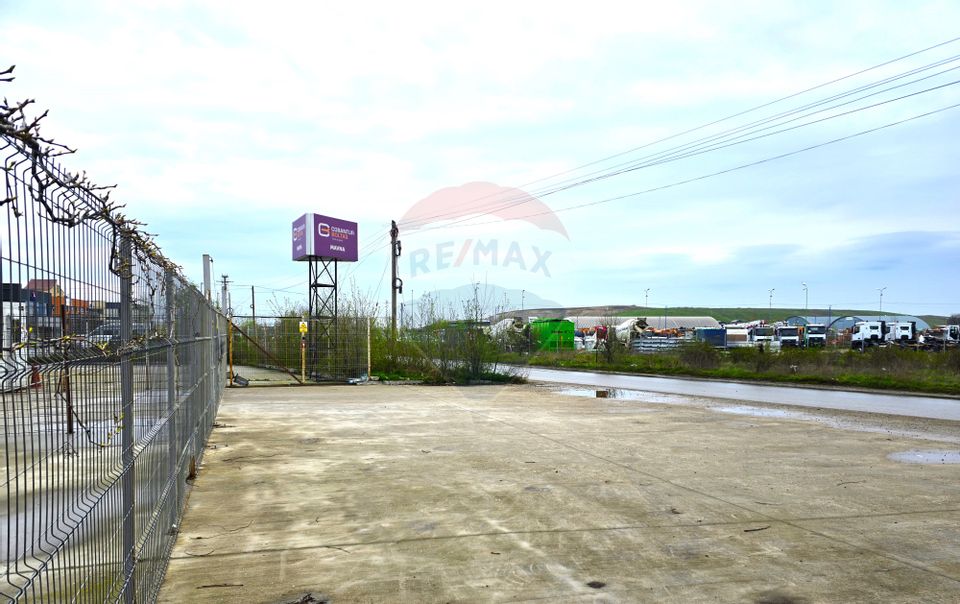 Teren industrial / Platforma betonata Rudeni, deschidere 45 m