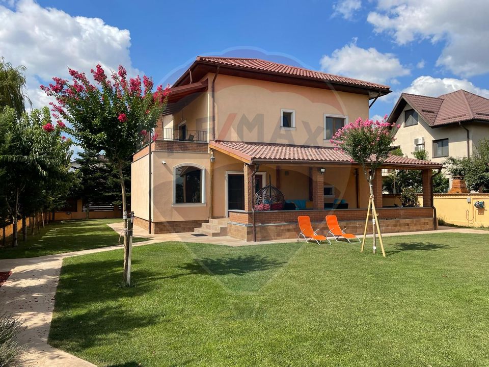 Vilă P+E+M cu 4 camere, 294 mp, Berceni/Ilfov