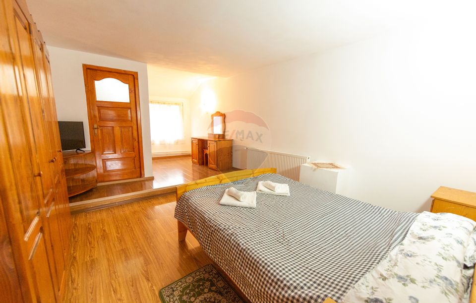 Casă spațioasă cu garaj dublu, foișor și curte amenajată