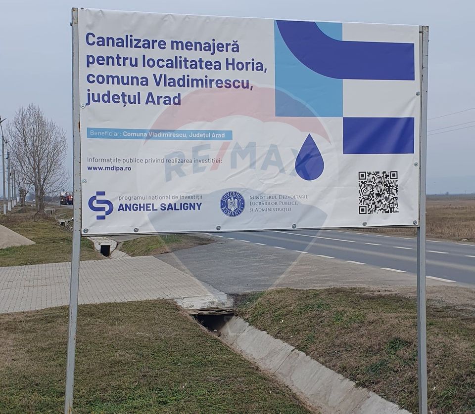 Casă la roșu de vânzare în Horia – 10 km de Arad. Comision 0%