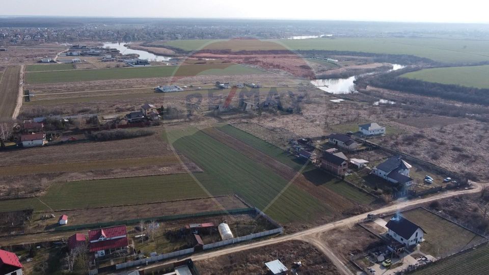 Teren intravilan  cu PUZ, 11.647mp, Izvorani, acces Lacul Snagov