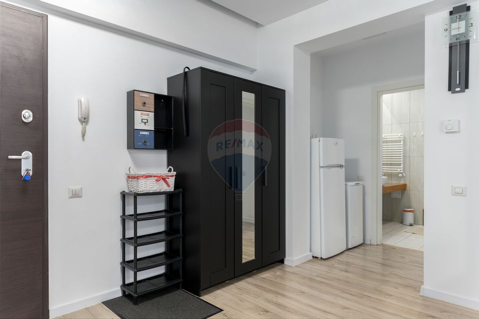 2 camere Città Nusco, Mobilat, utilat, terasă+balcon, centrală proprie