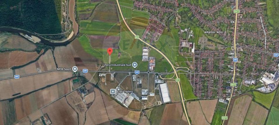 Land 10,000sqm Arad / Soseaua Zona industriala sud