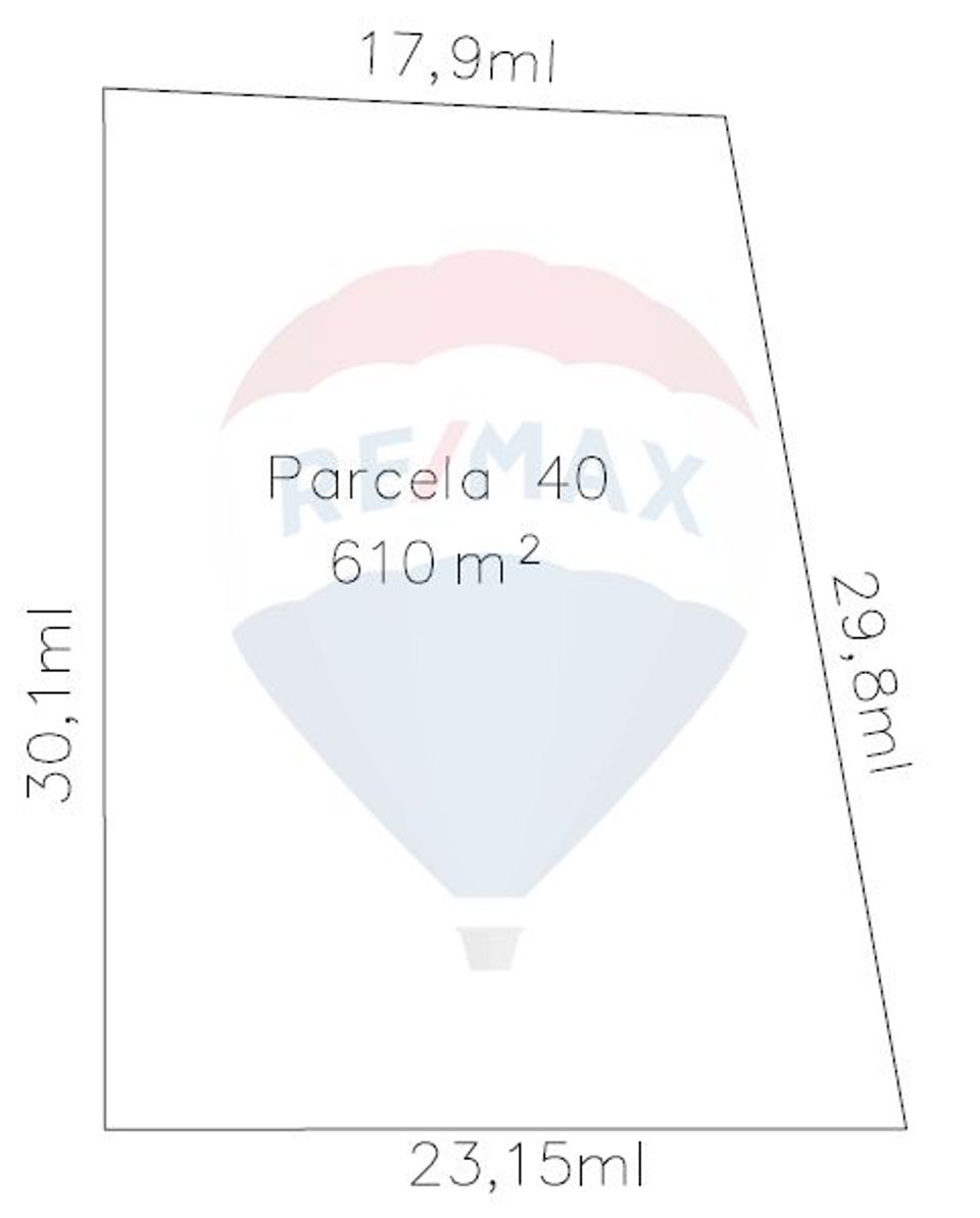 Land 610sqm Sub Coasta / Strada Principala