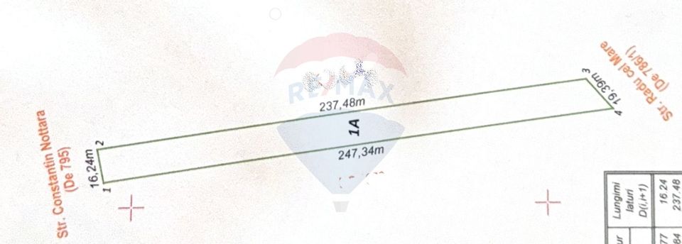 Teren intravilan, 3916 mp, dubla deschidere, Vladisceasca