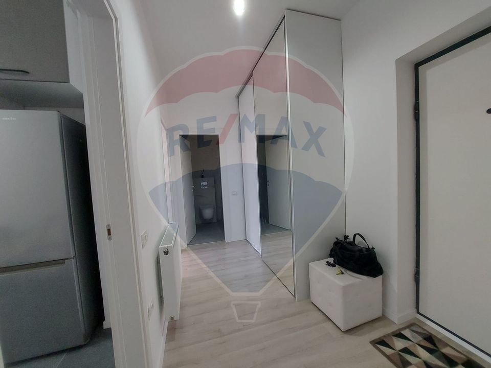 2-room apartment for rent with parking space in Trapezului area