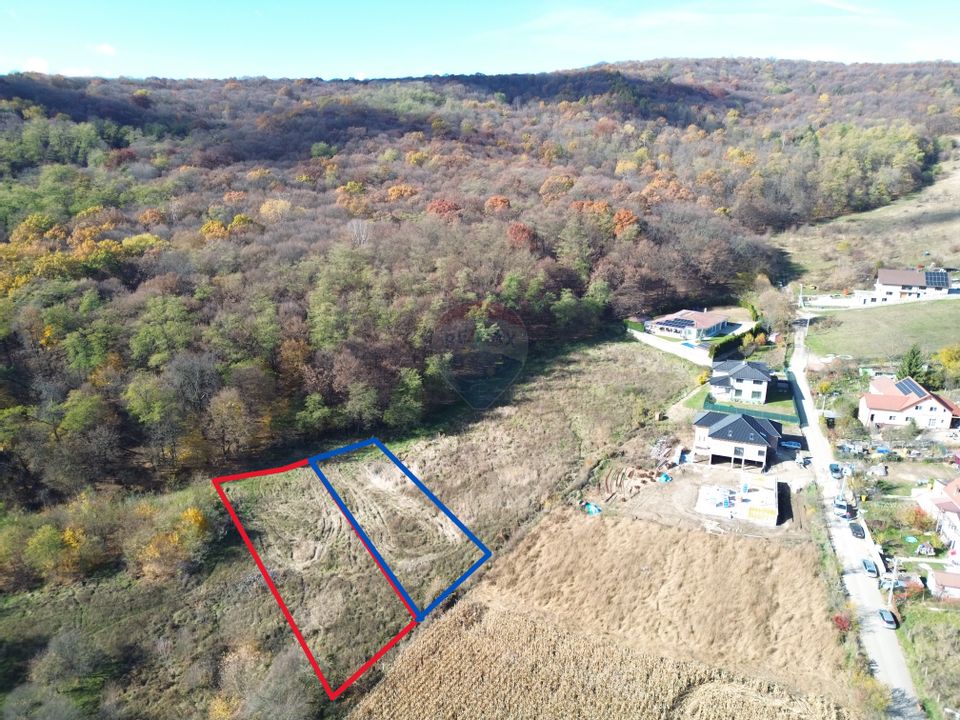 Teren de vânzare – zonă Wevern, Medias – 1.233 mp lângă padure