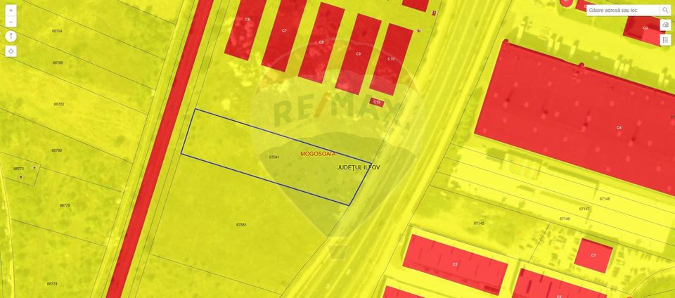 Land 4,817sqm Mogosoaia / Strada Ciobanului