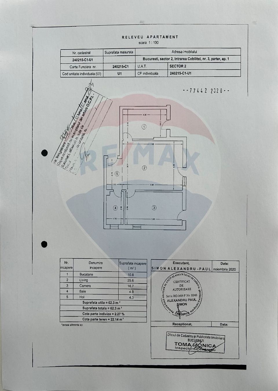 2 room Apartment for sale, Dacia area