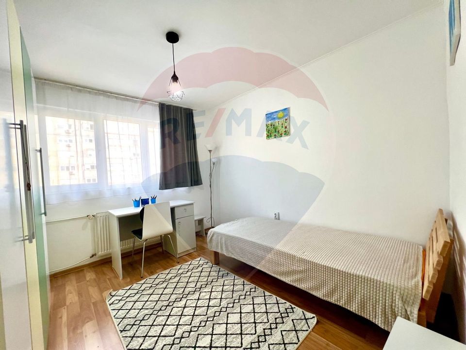 De închiriat apartament cu 3 camere, în zona Dacia
