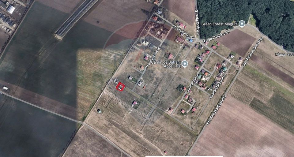 Vanzare teren casa Corbeanca Petresti Parc 414mp certificat urbanism