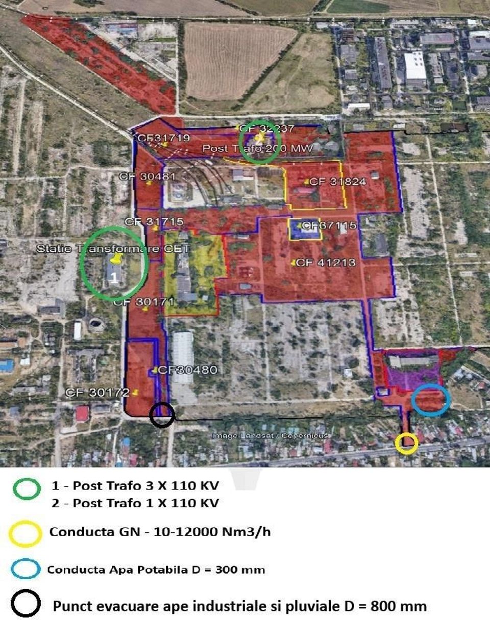 Land 490,000sqm Giurgiu / Strada Sloboziei