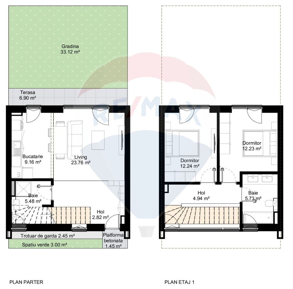 Casa moderna 3 camere, finisaje premium, in zona Pipera – Pipera Plaza