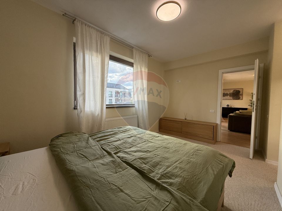 Apartament 70mp, 2 bai, terasa 10mp, garaj subteran