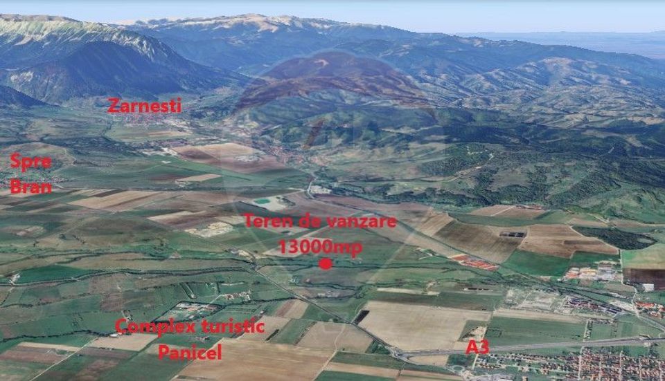 Land 13,000sqm Rasnov / DN 73