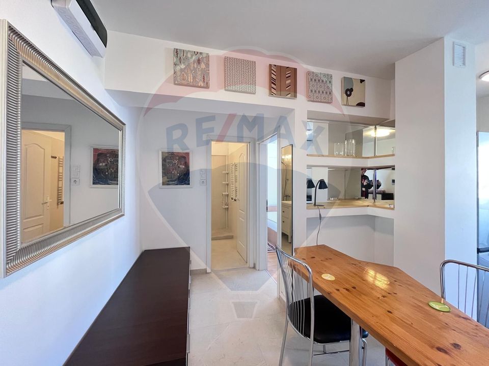 Apartament 2 camere - de inchiriat langa Marriott - centrala proprie