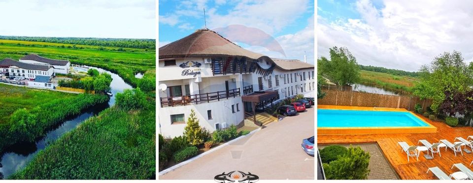 Hotel / Pensiune cu 19 camere de vânzare/zona Murighiol