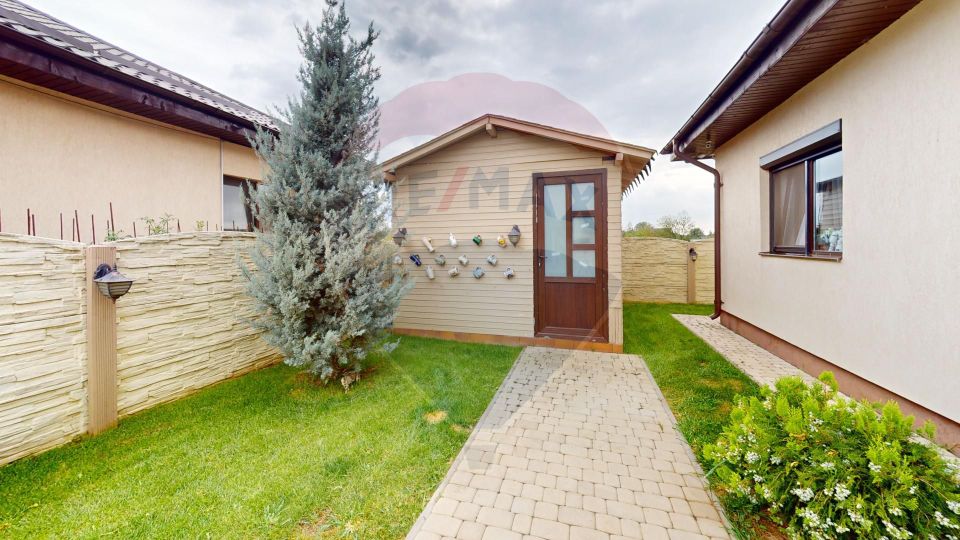 Casa individuala, mobilata, gradina, strada privata - Clinceni, Ilfov