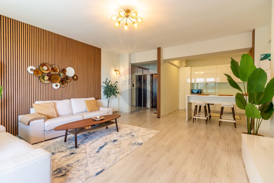 Apartament cu 3 camere în Pipera,ansamblu Vita Bella,parcare subterana