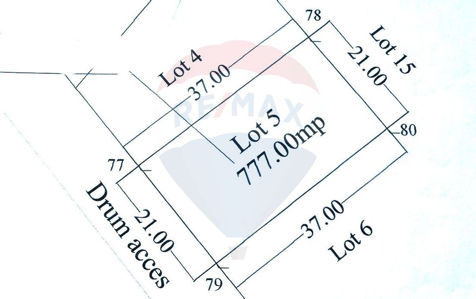 Land 777sqm Corbeanca / Strada Bd. Paradisul Verde