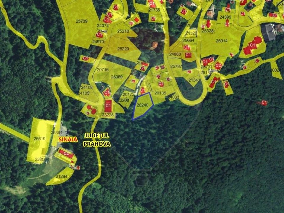 Land 2,244sqm Sinaia / Strada Soimului